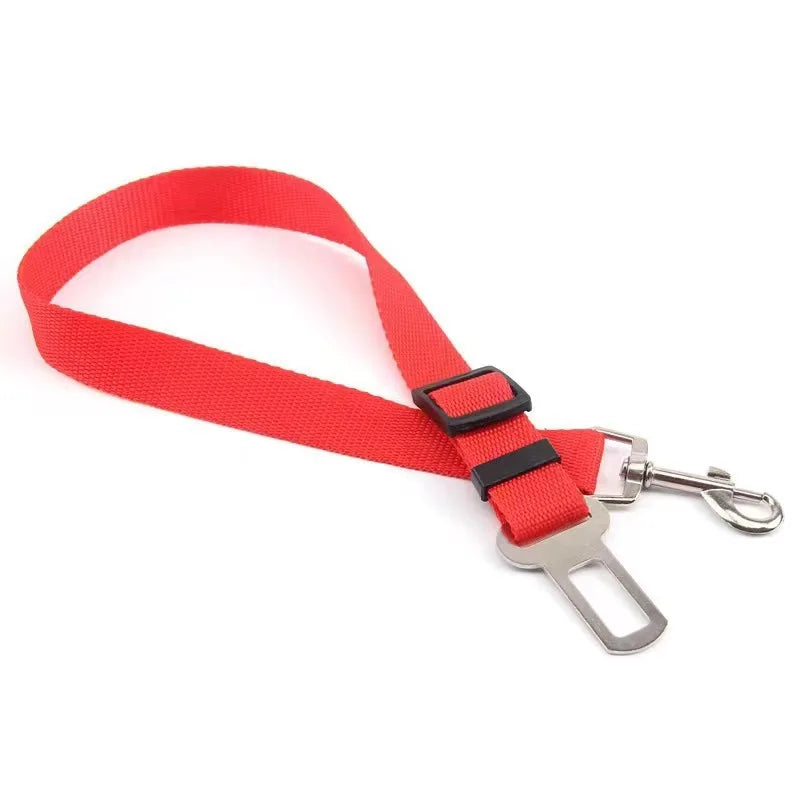 Adjustable Universal Pet Car Seat Belt for Dogs & Cats - Ensure Safety on Your Travels!