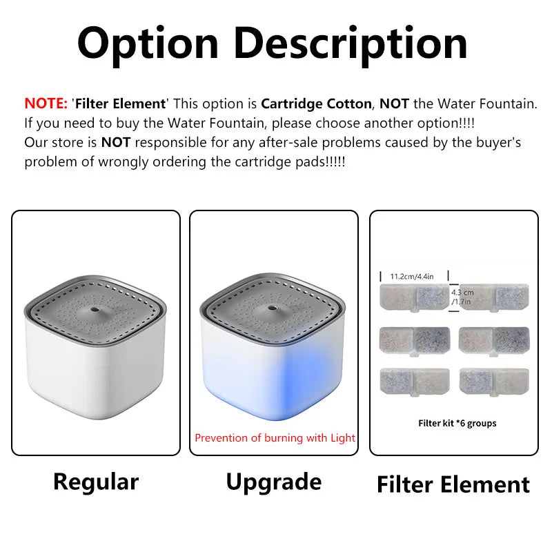 Automatic Pet Water Fountain