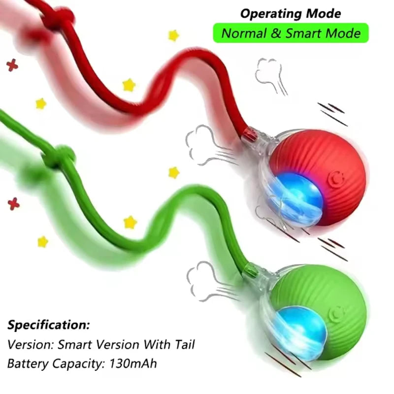Engaging Electric Rolling Cat Balls - Ultimate Smart Toys for Endless Kitten Fun!