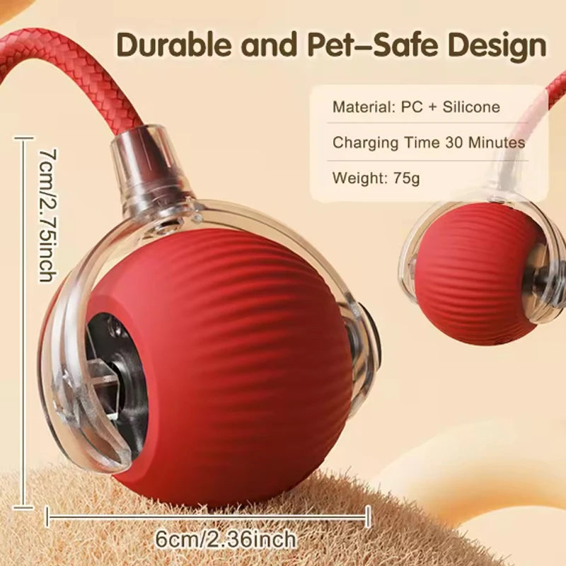 Engaging Electric Rolling Cat Balls - Ultimate Smart Toys for Endless Kitten Fun!