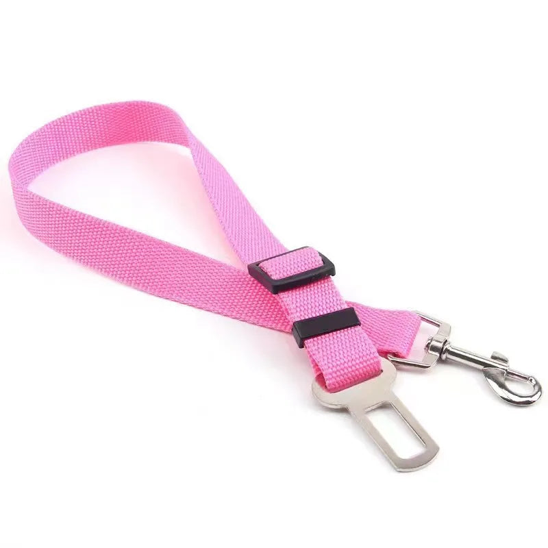 Adjustable Universal Pet Car Seat Belt for Dogs & Cats - Ensure Safety on Your Travels!