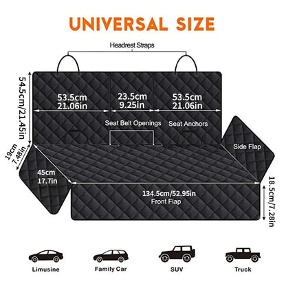 Ultimate Waterproof Dog Car Seat Cover