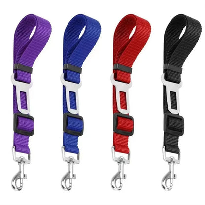 Adjustable Universal Pet Car Seat Belt for Dogs & Cats - Ensure Safety on Your Travels!