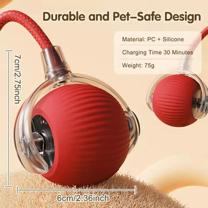 Engaging Electric Rolling Cat Balls - Ultimate Smart Toys for Endless Kitten Fun!